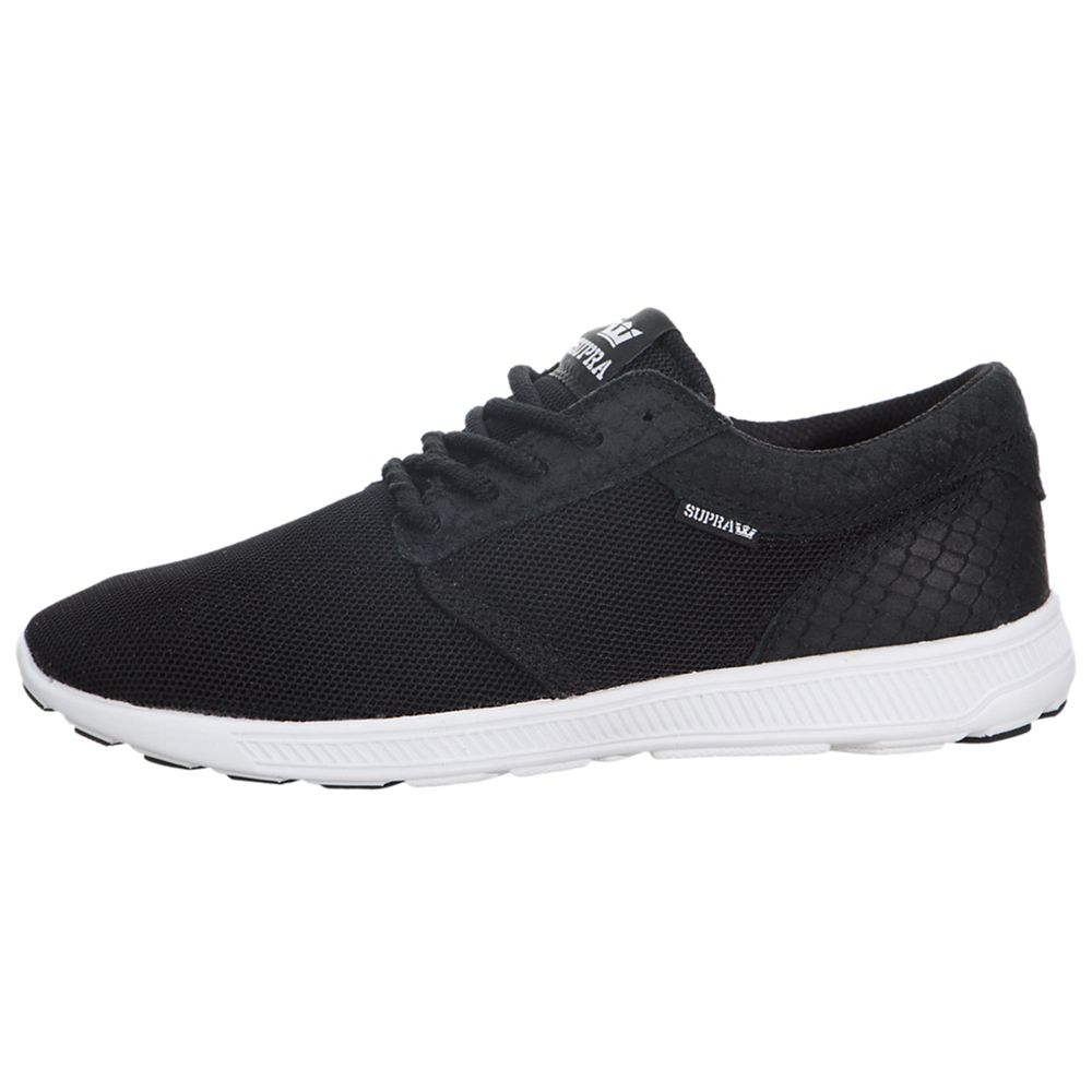 Chaussures Running Supra Hammer Run Noir Black/White Homme | TOA-77750445